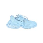 Pre-owned Polyester sneakers Balenciaga Vintage , Blue , Dames