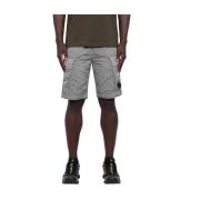 Grijze Nylon Regular Fit Shorts C.p. Company , Gray , Heren
