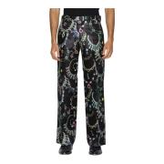 Gestreepte rechte broek John Richmond , Multicolor , Heren