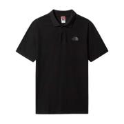 Polo Piquet Zwart Katoen Heren The North Face , Black , Heren