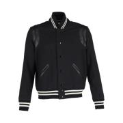 Pre-owned Fabric outerwear Yves Saint Laurent Vintage , Black , Heren