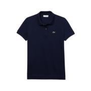 Donkerblauw Regular Fit Polo Shirt Sport Lacoste , Blue , Dames
