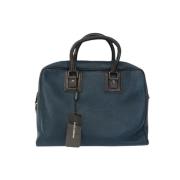 Pre-owned Leather handbags Dolce & Gabbana Pre-owned , Blue , Heren