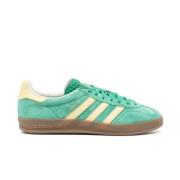 Groene Gazelle Sneakers Indoor Adidas , Green , Heren