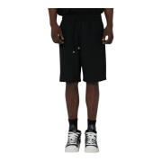 Elastische Taille Felpa Shorts met Zakken John Richmond , Black , Here...