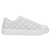 Witte Sneakers Regular Fit Karl Lagerfeld , White , Heren