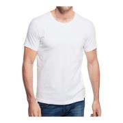 Basisshirt 2-Pack Single Jersey Elastisch Strellson , White , Heren
