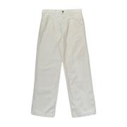 Witte broek met rechte zoom Champion , White , Heren