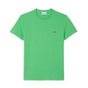 Klassieke Katoenen Tee Lacoste , Green , Heren