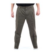 Groene Chino Broek 40Weft , Green , Heren