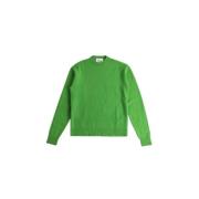 Groene Wollen Gebreide Trui Jil Sander , Green , Dames