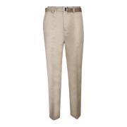 Beige Broek Ss24 Sacai , Beige , Heren