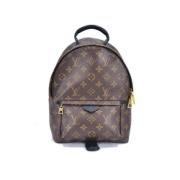 Pre-owned Coated canvas backpacks Louis Vuitton Vintage , Brown , Dame...
