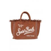 Handbags MC2 Saint Barth , Brown , Dames