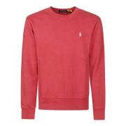 Comfortabele Terry Sweatshirt Ralph Lauren , Red , Heren