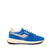 Blauwe Reelwind Sneakers met Grijze en Witte Accenten Autry , Blue , H...