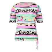 Grafisch Casual Shirt met Koord Betty Barclay , Multicolor , Dames