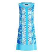 Mouwloze zomerjurk met paisley patroon Betty Barclay , Blue , Dames