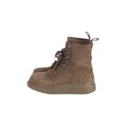 Pre-owned Suede boots Alexander McQueen Pre-owned , Brown , Dames