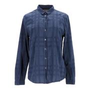 Pre-owned Cotton tops Burberry Vintage , Blue , Heren