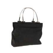 Pre-owned Nylon handbags Gucci Vintage , Black , Dames