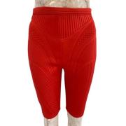 Pre-owned Polyester bottoms Mugler Pre-owned , Red , Dames