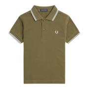 Groene T-shirts en Polos Fred Perry , Green , Heren