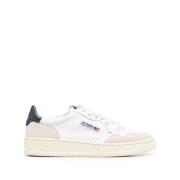 Witte Medalist Suede-Panel Sneakers Autry , Multicolor , Heren