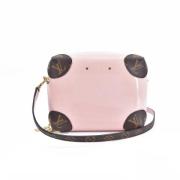 Pre-owned Leather crossbody-bags Louis Vuitton Vintage , Pink , Dames