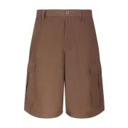 Bruine Bermuda Shorts Multi-Pocket Model Emporio Armani , Brown , Here...