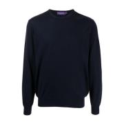 Blauwe Casual Sweatshirt voor Mannen Ralph Lauren , Blue , Heren