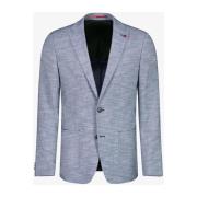 Blauwe Blazer met Reverskraag ROY Robson , Blue , Heren