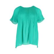 Pre-owned Polyester tops Michael Kors Pre-owned , Green , Dames