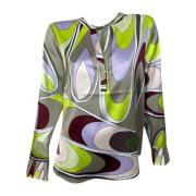 Zijden blouse met stretchstof Herzen's Angelegenheit , Multicolor , Da...