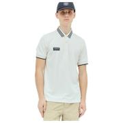 Klassieke Logo Patch Polo Shirt Adidas Originals , White , Heren