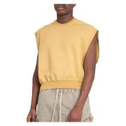 Mouwloze Sweatshirt Rick Owens , Yellow , Heren