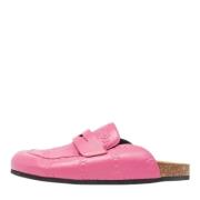 Pre-owned Leather flats JW Anderson Pre-owned , Pink , Heren