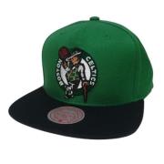 Groene Celtics Team Snapback Pet Mitchell & Ness , Multicolor , Heren