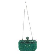 Pre-owned Suede clutches Jimmy Choo Pre-owned , Green , Dames