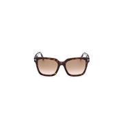 Selby Zonnebril voor vrouwen Tom Ford , Brown , Unisex