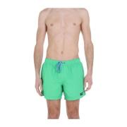 Regenboog boxer zwembroek Sundek , Green , Heren