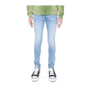 Indigo Perfecte Jean Stack Amiri , Blue , Heren