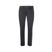 Slim Fit Grijze Jeans Loodkleur Dondup , Gray , Heren