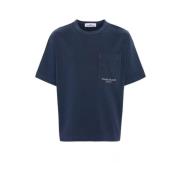 Vintage Marina T-Shirt Stone Island , Blue , Heren