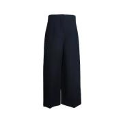 Pre-owned Wool bottoms Dior Vintage , Blue , Dames