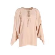 Pre-owned Silk tops Chloé Pre-owned , Pink , Dames