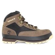 Mid Hiker Bruine Leren Laarzen Timberland , Brown , Heren