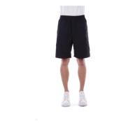 Zwarte Shorts met Logo Carhartt Wip , Black , Heren