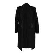 Pre-owned Wool outerwear Balmain Pre-owned , Black , Dames