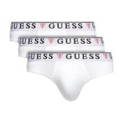 Katoen Stretch Slip Pack - Blancs Guess , White , Heren